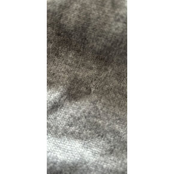 Club Monaco Womens 100% Cashmere Crewneck Color-block Sweater Grey Long Sleeve X - Picture 7 of 7